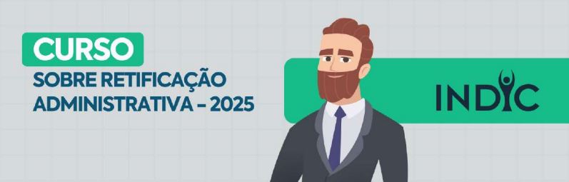 Curso Retificação Administrativa - 2025